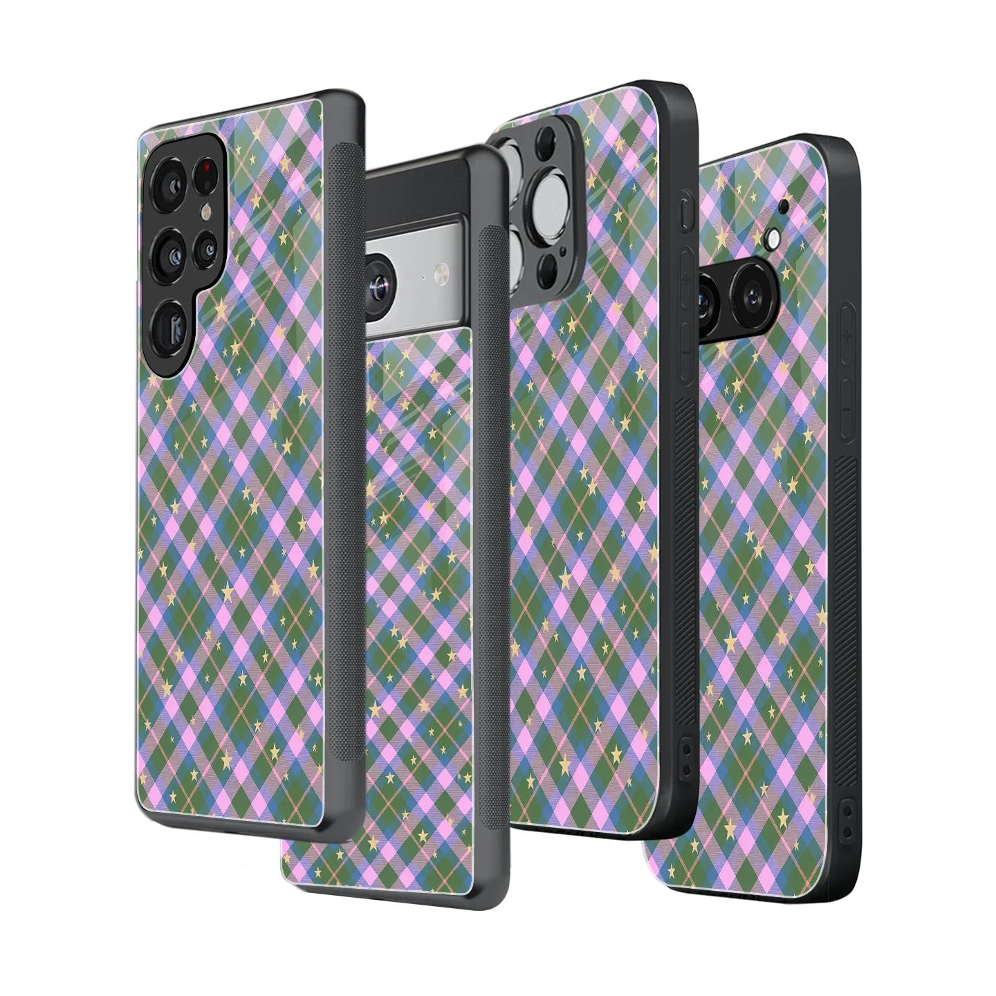Stylish Glass Back Case for All Smartphones iPhone, Samsung, OnePlus, Pixel, Redmi, Oppo, Vivo, Motorola