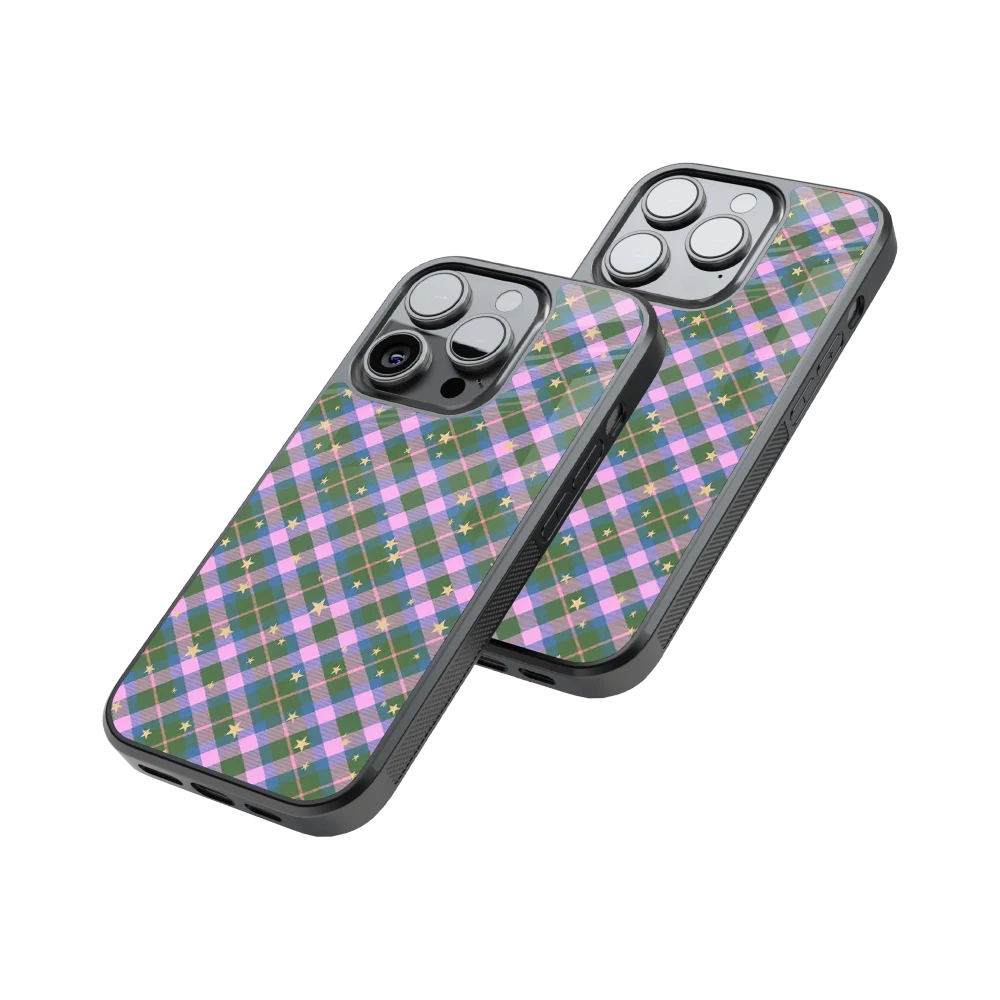Protective Glass Back Phone Case Compatible with iPhone, Samsung, OnePlus, Pixel & More