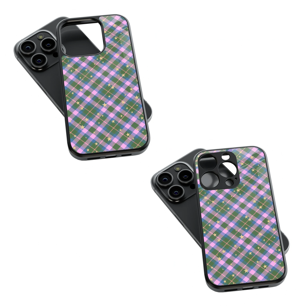 Trendy Glass Back Mobile Case for iPhone, Samsung, Redmi, OnePlus, Google Pixel, Motorola