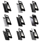 Durable Glass Back Mobile Case for iPhone, Samsung, OnePlus, Google Pixel, Redmi, Vivo, Oppo