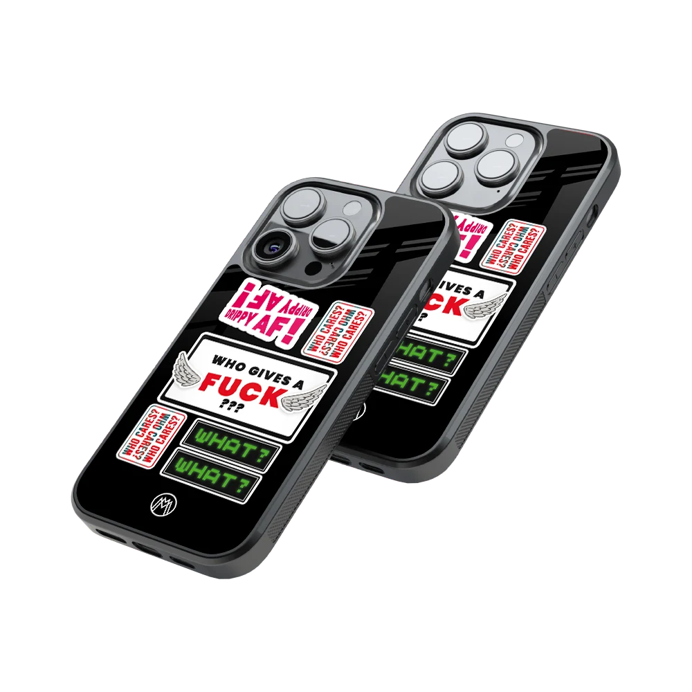 Protective Glass Back Phone Case Compatible with iPhone, Samsung, OnePlus, Pixel & More