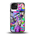 unbothered back phone cover | glass case for iphone 13 mini