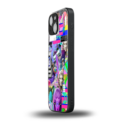unbothered back phone cover | glass case for iphone 13 mini
