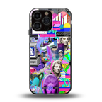 unbothered back phone cover | glass case for iphone 13 pro max