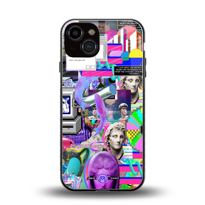 unbothered back phone cover | glass case for iphone 13