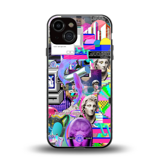 unbothered back phone cover | glass case for iphone 13