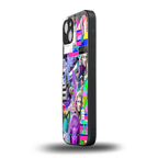 unbothered back phone cover | glass case for iphone 14 plus