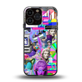 unbothered back phone cover | glass case for iphone 15 pro max
