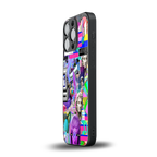 unbothered back phone cover | glass case for iphone 15 pro