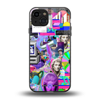unbothered back phone cover | glass case for iphone 14