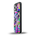 unbothered back phone cover | glass case for iphone 16 pro max