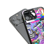 unbothered back phone cover | glass case for iphone 14 pro max