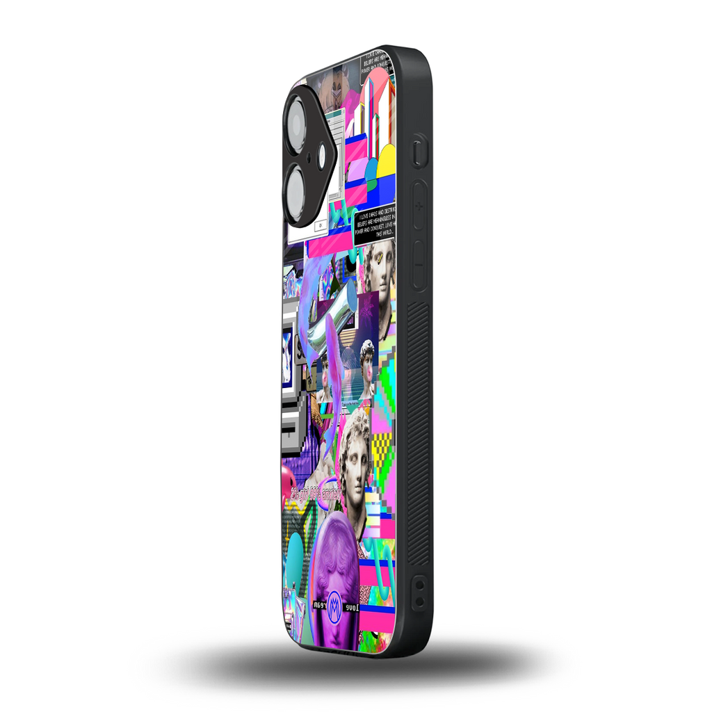 unbothered back phone cover | glass case for iphone 16