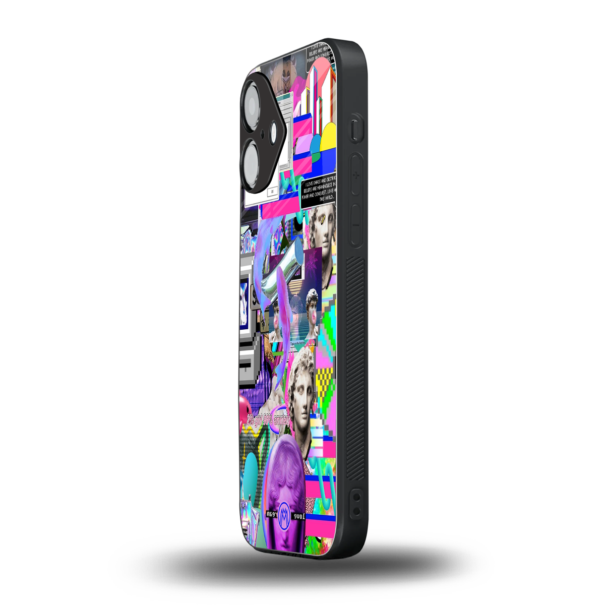 unbothered back phone cover | glass case for iphone 16