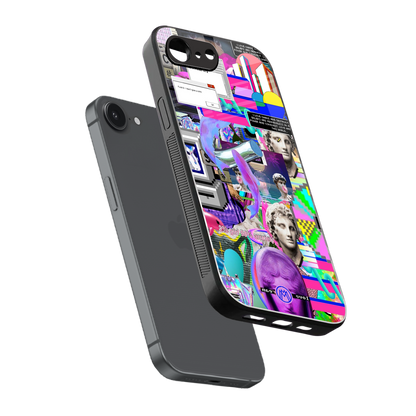 unbothered back phone cover | glass case for iphone 16e
