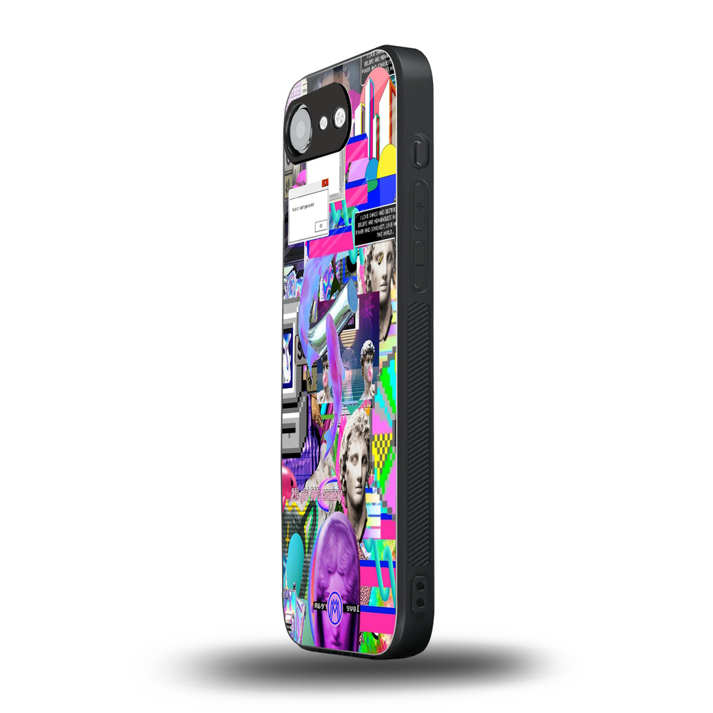unbothered back phone cover | glass case for iphone 16e