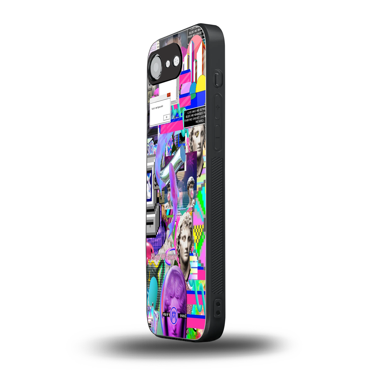 unbothered back phone cover | glass case for iphone 16e