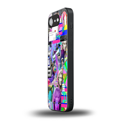 unbothered back phone cover | glass case for iphone 16e