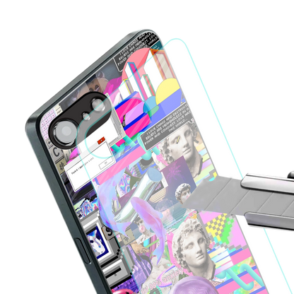 unbothered back phone cover | glass case for iphone 16e