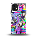 unbothered back phone cover | glass case for nothing phone 1