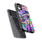 unbothered back phone cover | glass case for nothing phone 1