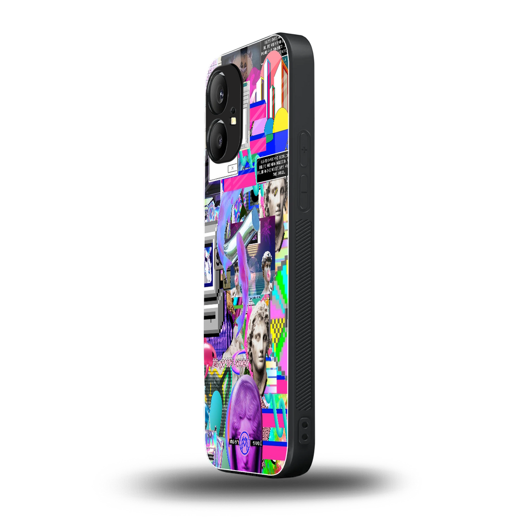 unbothered back phone cover | glass case for nothing phone 1