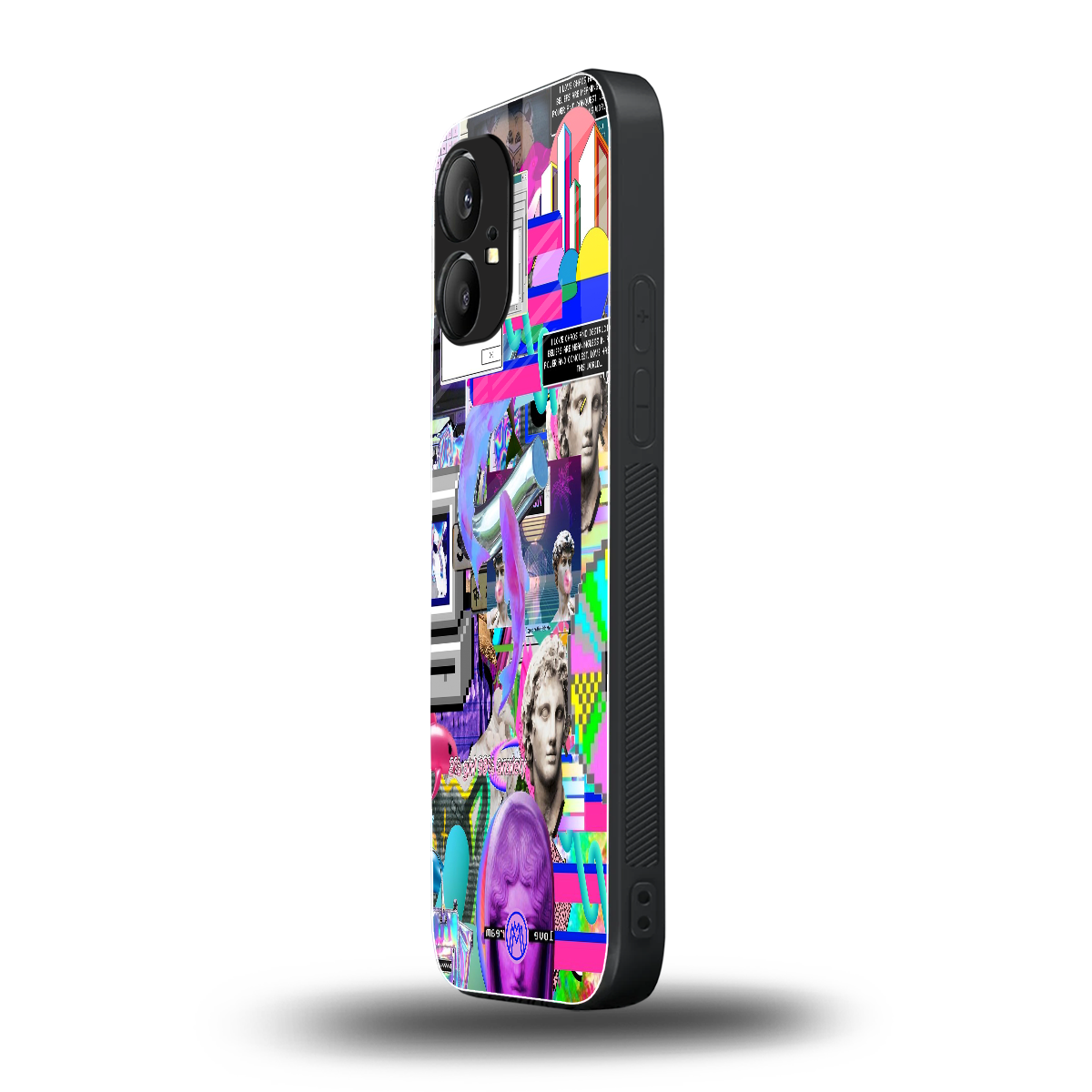unbothered back phone cover | glass case for nothing phone 1
