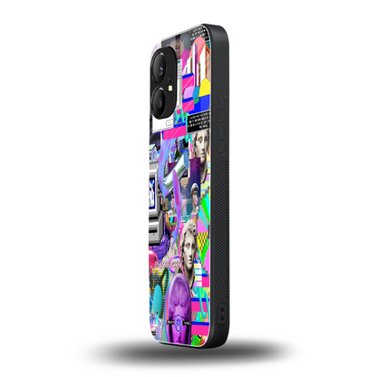 unbothered back phone cover | glass case for nothing phone 1