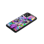 unbothered back phone cover | glass case for nothing phone 1
