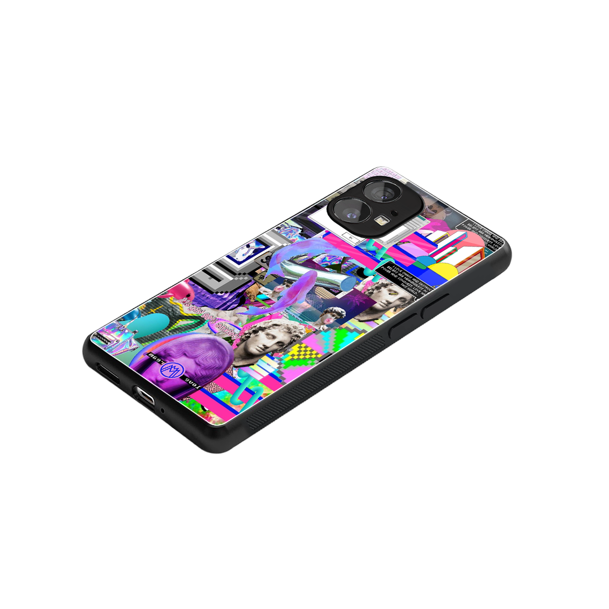 unbothered back phone cover | glass case for nothing phone 1