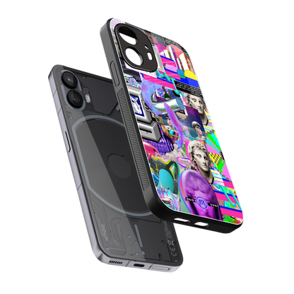 unbothered back phone cover | glass case for nothing phone 2