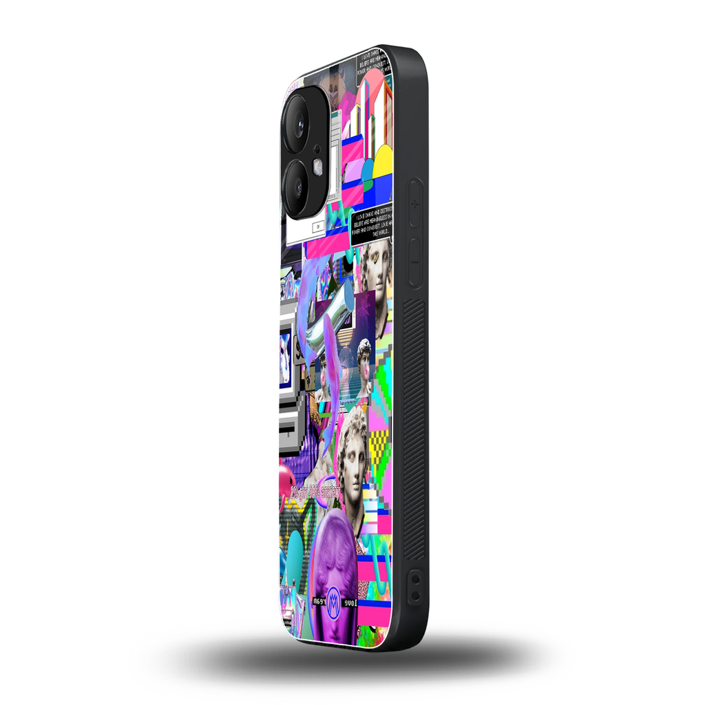 unbothered back phone cover | glass case for nothing phone 2
