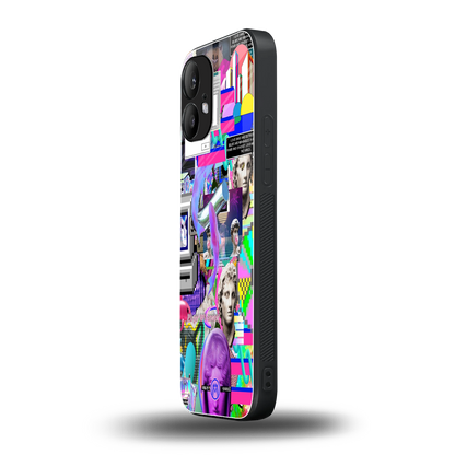 unbothered back phone cover | glass case for nothing phone 2