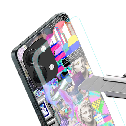 unbothered back phone cover | glass case for oneplus nord 3