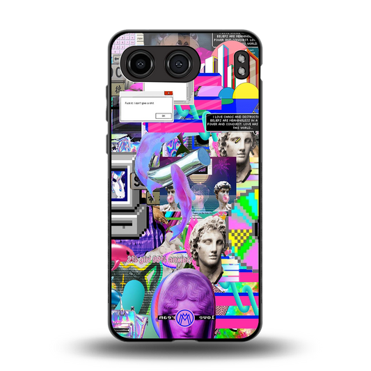 unbothered back phone cover | glass case for oneplus nord 4