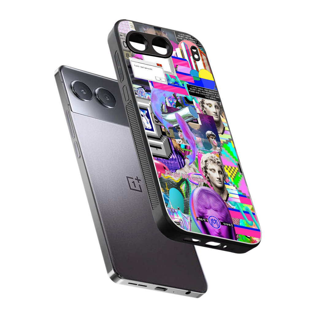 unbothered back phone cover | glass case for oneplus nord 4