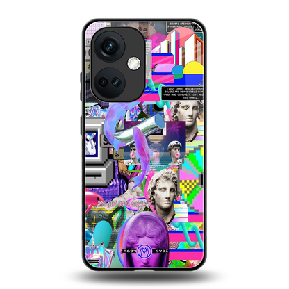 unbothered back phone cover | glass case for oneplus nord ce 3