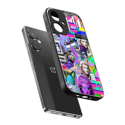 unbothered back phone cover | glass case for oneplus nord ce 3