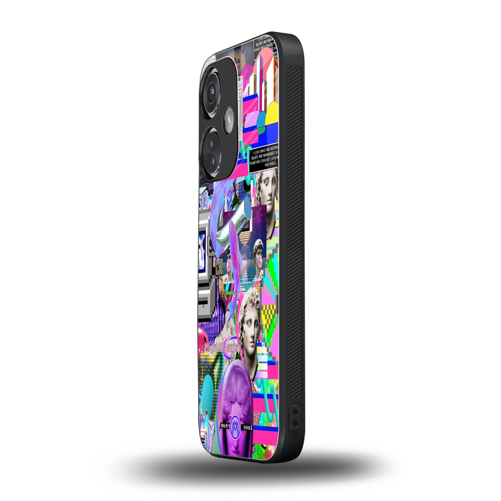 unbothered back phone cover | glass case for oneplus nord ce 3
