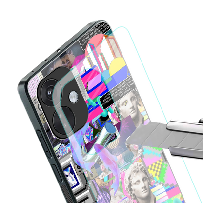 unbothered back phone cover | glass case for oneplus nord ce 3