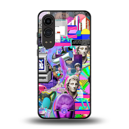 unbothered back phone cover | glass case for oneplus nord ce 4 lite