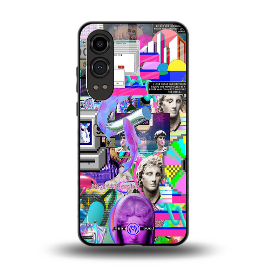 unbothered back phone cover | glass case for oneplus nord ce 4 lite