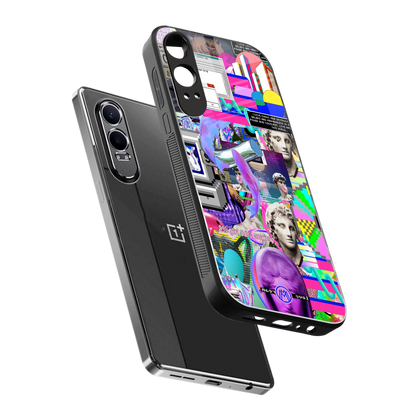 unbothered back phone cover | glass case for oneplus nord ce 4 lite