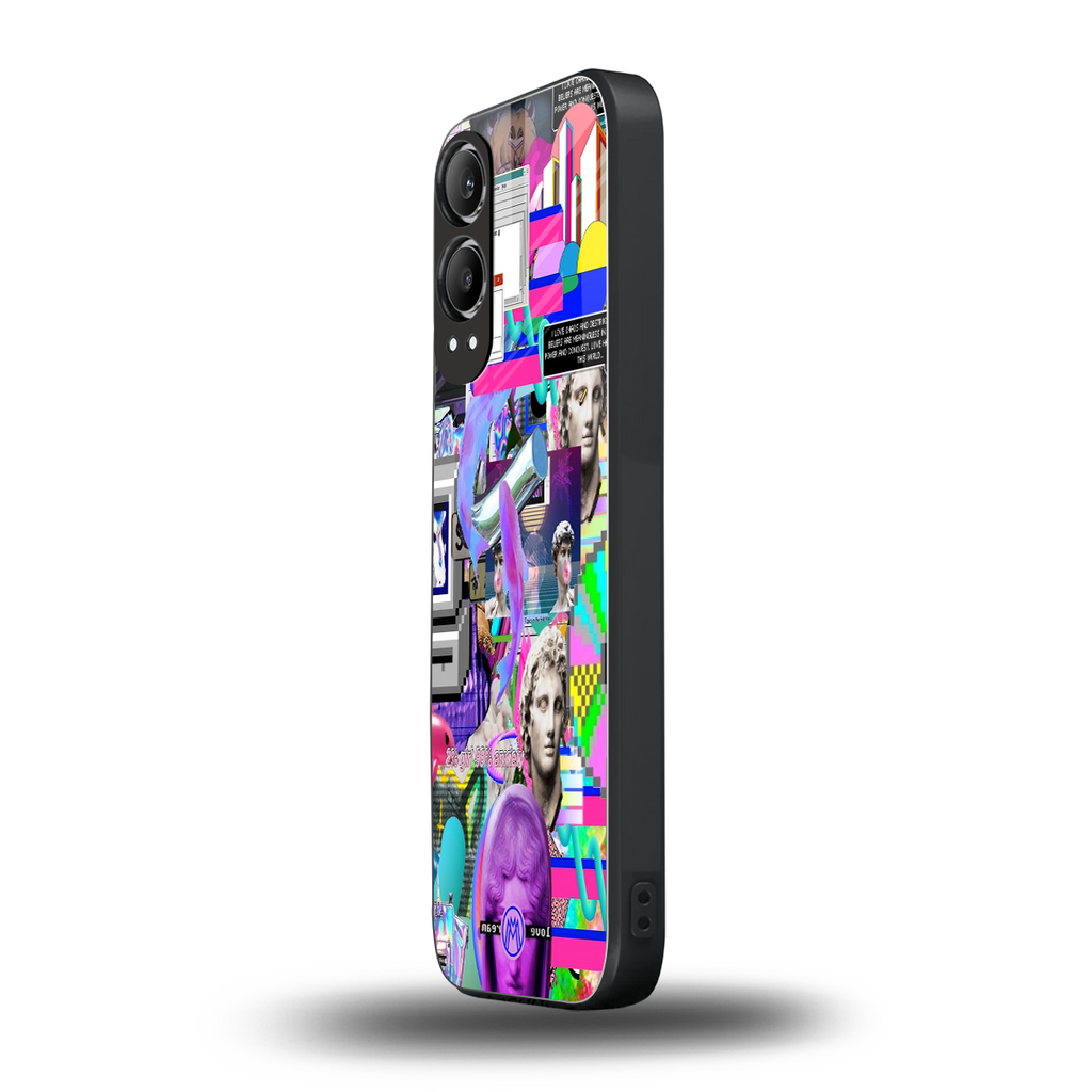 unbothered back phone cover | glass case for oneplus nord ce 4 lite