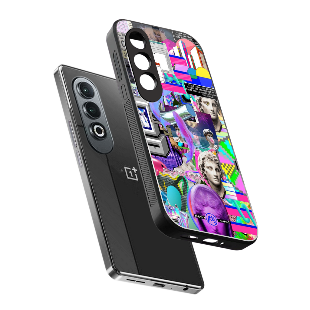 unbothered back phone cover | glass case for oneplus nord ce 4