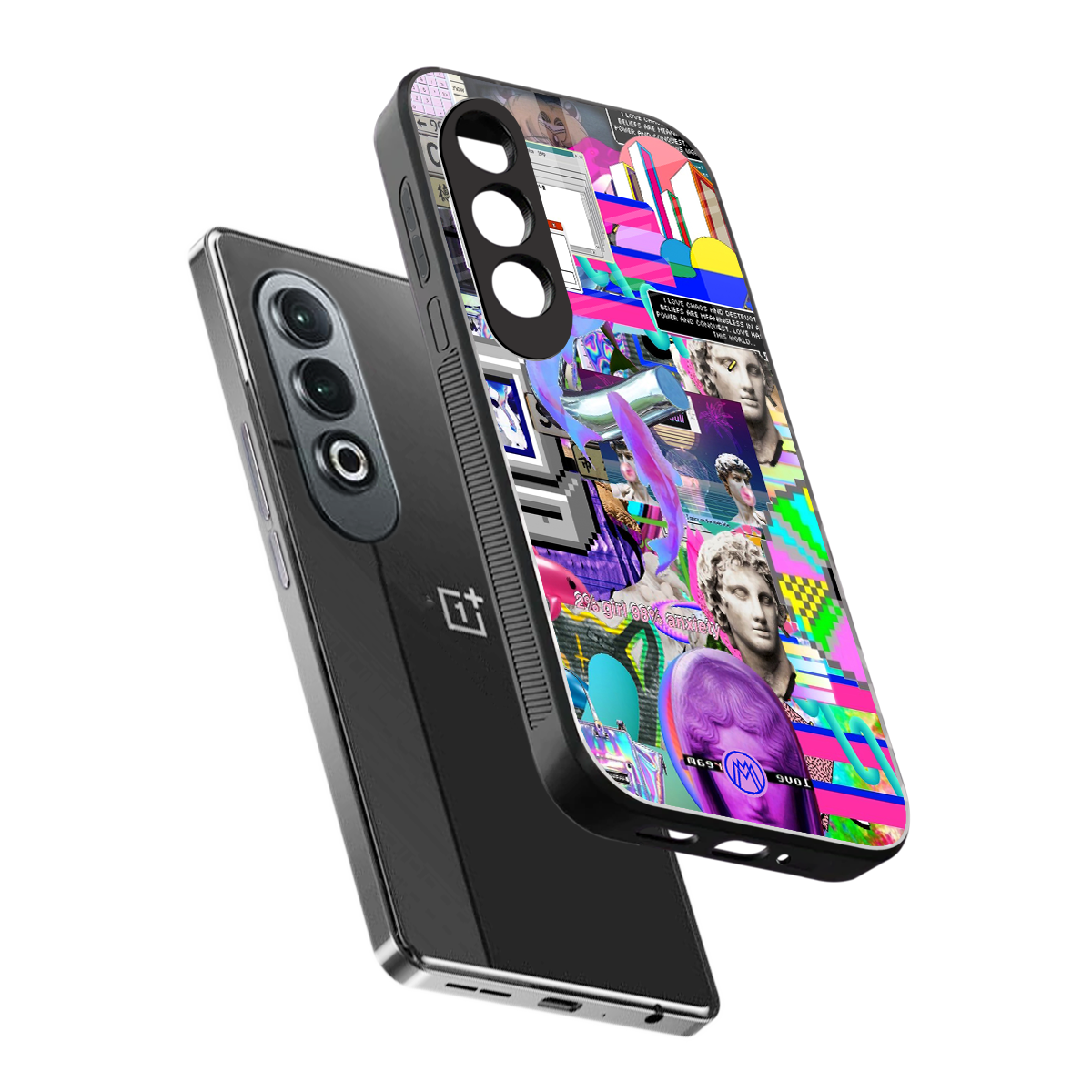unbothered back phone cover | glass case for oneplus nord ce 4