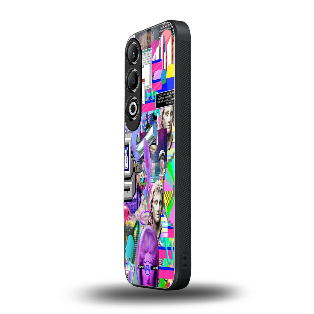 unbothered back phone cover | glass case for oneplus nord ce 4
