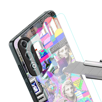 unbothered back phone cover | glass case for oneplus nord ce 4