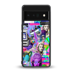 unbothered back phone cover | glass case for google pixel 6 pro