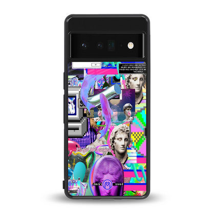 unbothered back phone cover | glass case for google pixel 6 pro